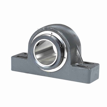 BROWNING Mounted Cast Iron Four Bolt Pillow Block Tapered Roller, 52100 Bearing Steel, Double Collar Mount PBE920FX 4 7/16